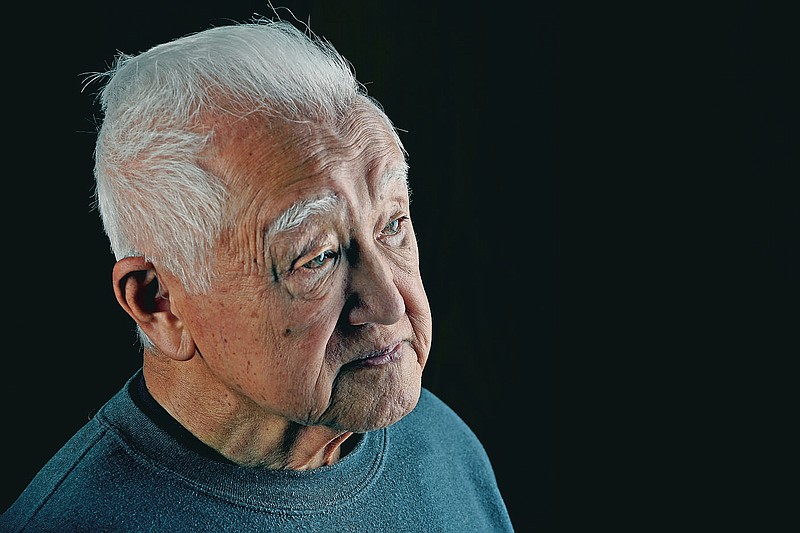 Bob Fuchigami is photographed in his home on Nov. 22, 2016 in Kittredge, Colo. Fuchigami lived in the Amache Japanese Internment camp in Granada, Colo. from 1942 to 1945 when he was relocated there from California with his family during WWII. (Helen H. Richardson/The Denver Post via AP)