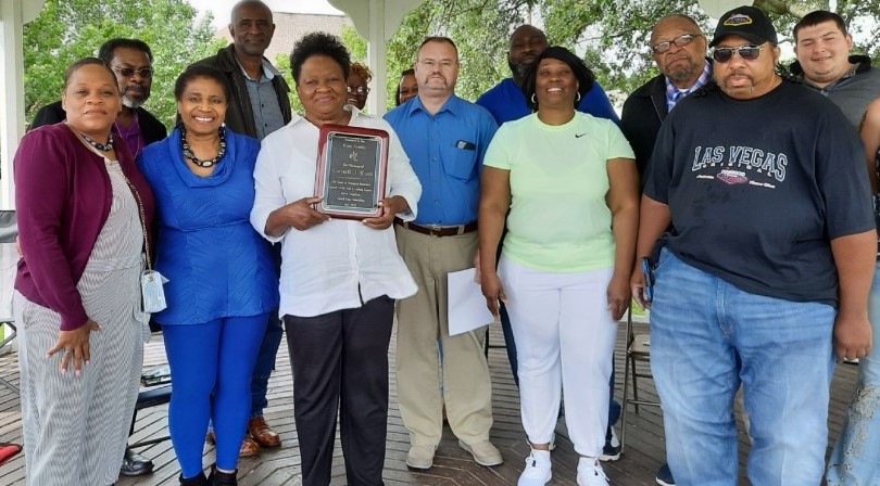 Ceremony honors Carnell Russ