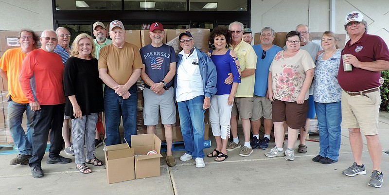 Elks participate in food distribution event | Hot Springs Sentinel Record