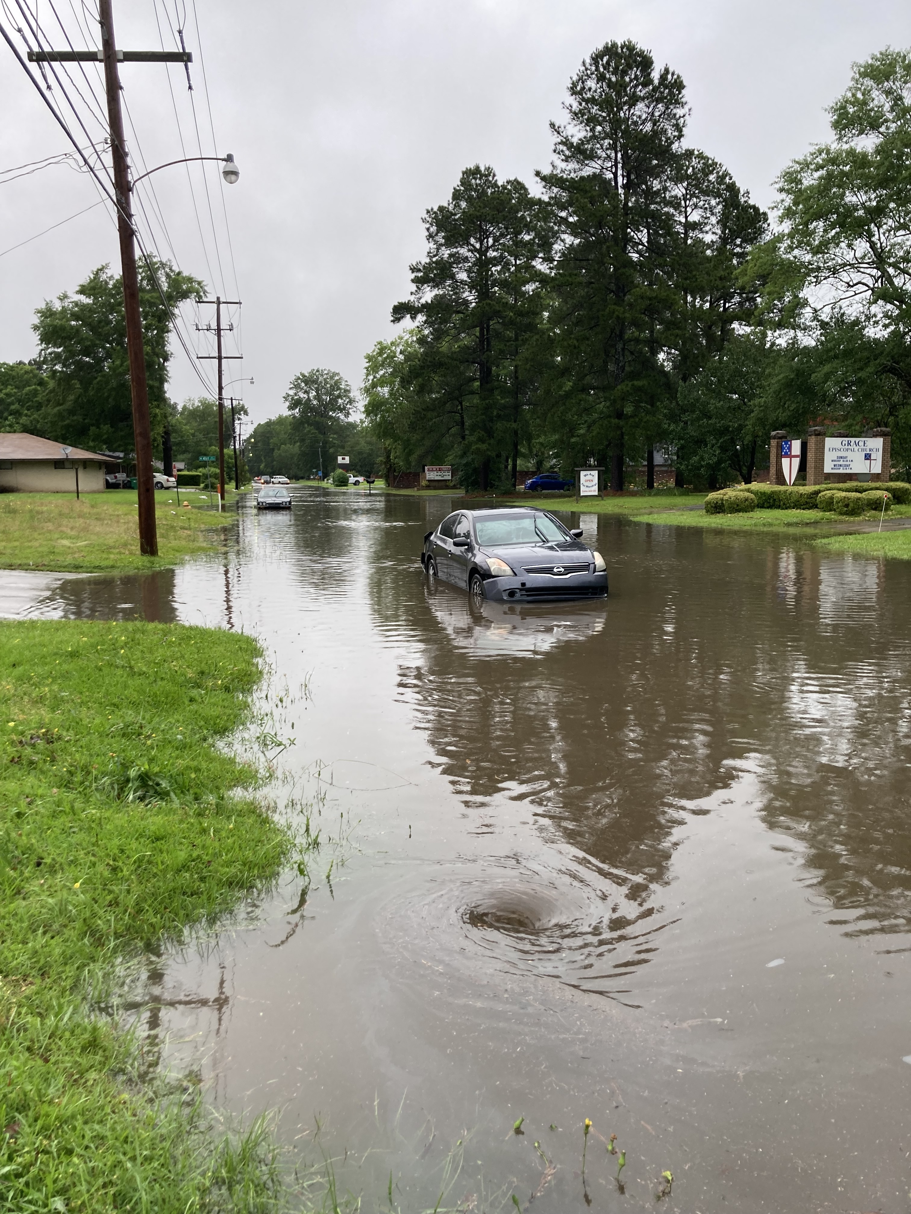 Record rainfall floods some areas