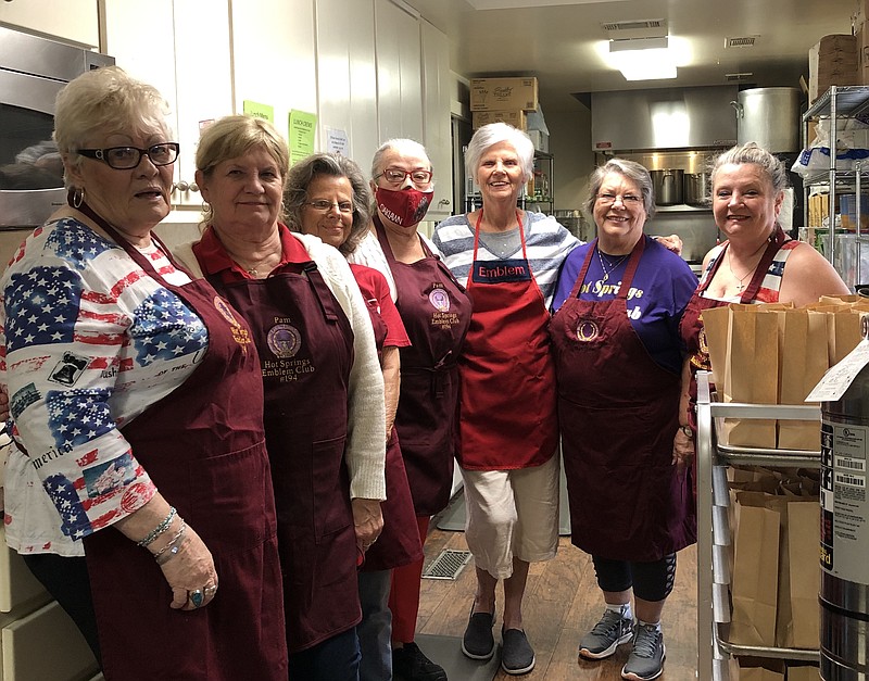 From left are Bev Goodridge, Pam Gruber, Margie Yates, Pam McDaniel, Patricia Sitzenstock, Sally Hatten and Brendee Marshall. - Submitted photo