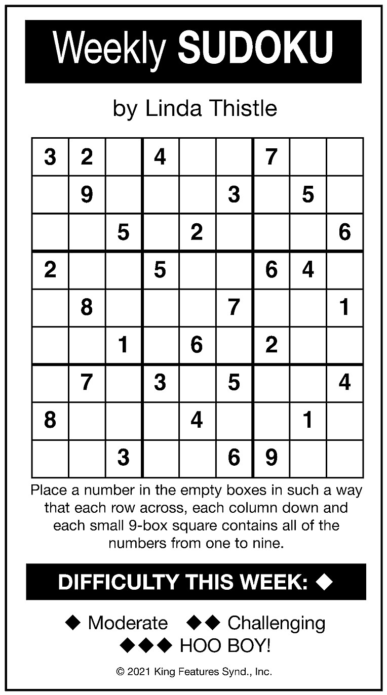 tribune sudoku answers