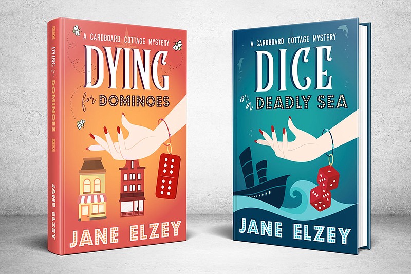 Read More

Jane Elzey

“Dying for Dominoes” and “Dice on a Deadly Sea” are both available on Kindle and in print from Amazon or visit the author’s website at www.CardboardCottageMystery.com, where you can get autographed copies and more.

Book three, “Poison Parcheesi and Wine,” is slated for a May 2022 release.

A podcast chat between Jane Elzey and Becca Martin-Brown is available at nwadg.com/podcasts.