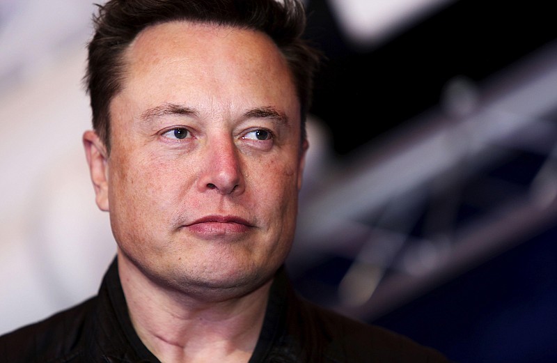 Elon Musk, fchief executive officer of Tesla, in Berlin on Dec. 1, 2020. MUST CREDIT: Bloomberg photo by Liesa Johannssen-Koppitz.