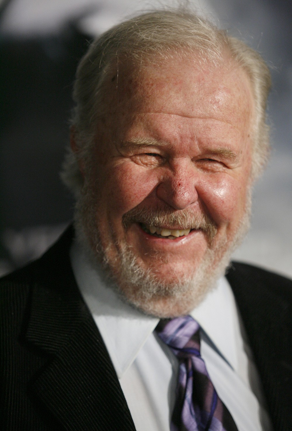 FILE - In this Thursday, March 8, 2007, file photo, actor Ned Beatty arrives at the premiere of the movie "Shooter," in Los Angeles. Beatty, the indelible character actor whose first film role, as a genial vacationer brutally raped by a backwoodsman in 1972′s “Deliverance,” launched him on a long, prolific and accomplished career, died Sunday, June 13, 2021. He was 83. (AP Photo/Gus Ruelas, File)