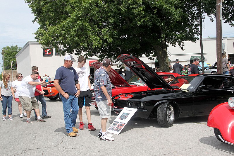 FILE PHOTO
Covid-19 canceled Lincoln's car show in 2020, but for 2021, the 10th Annual Chicken Rod Nationals Car Show is set to go from 9 a.m. to 2 p.m., Saturday, June 26, on Lincoln Square. The event includes food, live music and lots of "chrome." Registration is a $20 entry fee and ends at 10:30 a.m. The first 100 entries will receive a free t-shirt. About 100 vehicles registered for the 2017 car show, seen in the above photo.