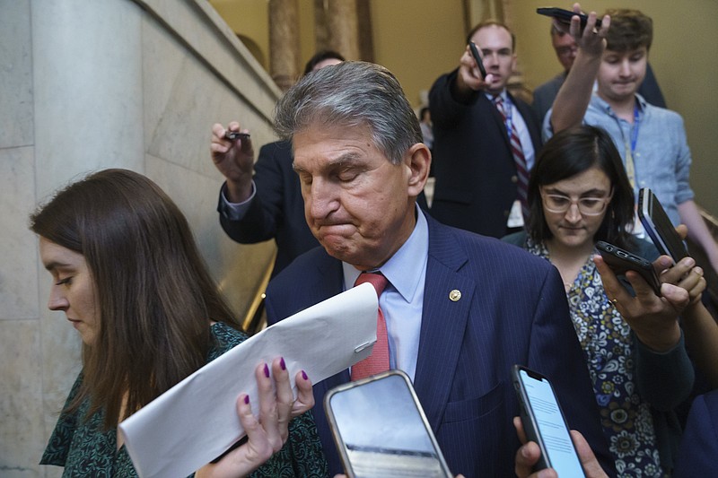 Manchin lists ideas on altering voting bill | The Arkansas Democrat ...