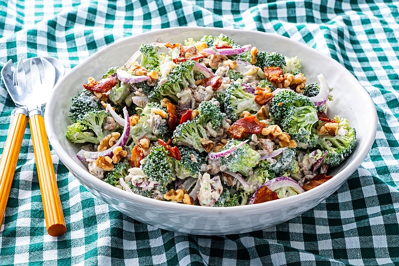 Creamy Broccoli and Bacon Salad (For The Washington Post/Scott Suchman)