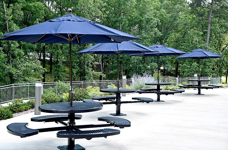 National Park College recently received a $7,500 grant from Weyerhaeuser to provide an outdoor seating area. - Submitted photo