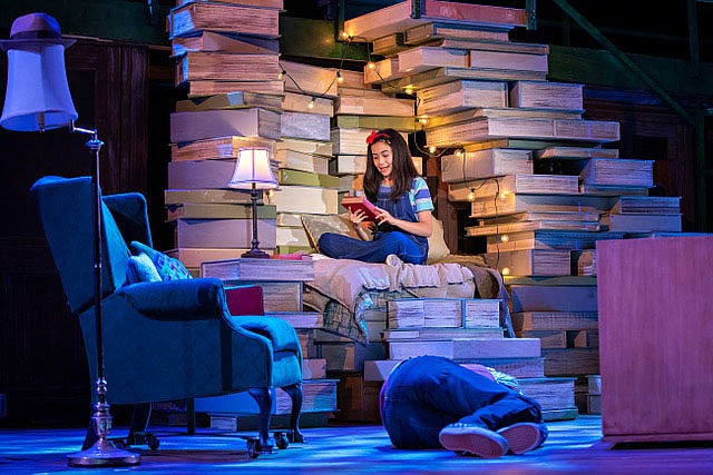 In a melding of two of Northwest Arkansas’ favorite institutions, “Matilda the Musical” will be produced in the new Fayetteville Public Library’s event space. Producing “Matilda” at the library doubles the company’s potential seating and allows a seamless transition between “My Father’s War” and “American Mariachi” back at their home theater, says T2’s Marketing Director Joanna Sheehan Bell, who adds that the library and the University of Arkansas theater have both contributed to help transform the equipment and capacity of the new space to work with the unique technical requirements of the show.

(Courtesy Photo/Wesley Hitt for T2)