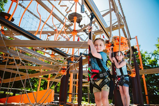 Ropes courses at Shepherd of the Hills include offerings for adults and for kids.
(Courtesy Photo/Shepherd of the Hills)