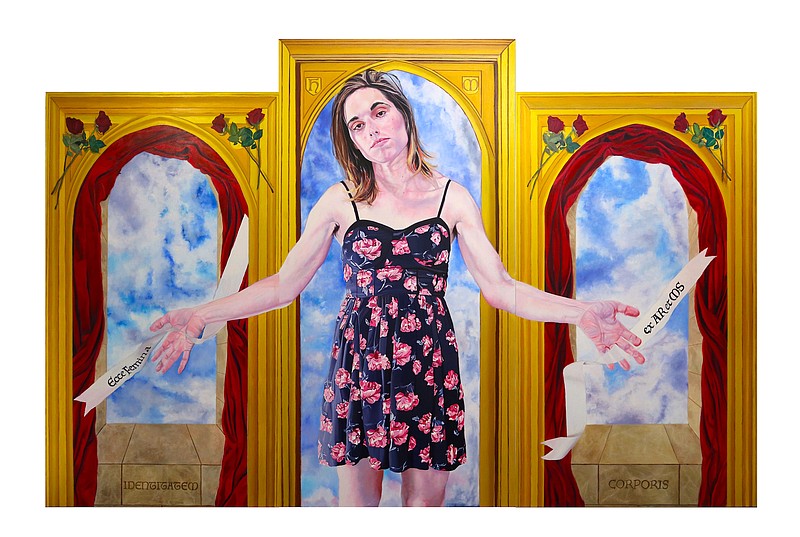 "Ecce Femina," 2020, oil on canvas, by Ray Parker will join more of his work on display in "Larger Than Life," hosted at Boswell Mourot Fine Art starting July 16. (Courtesy of Ray Parker & Boswell Mourot Fine Art)