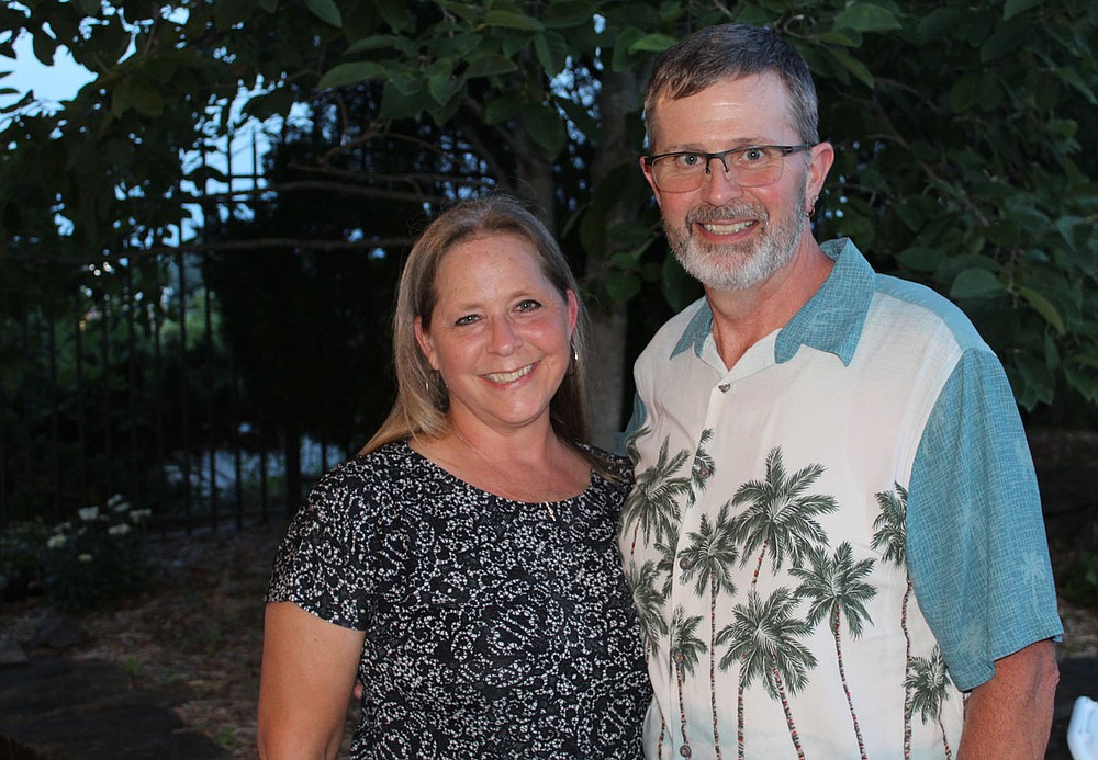 Melissa and Steve Hotchkiss, help support the Jackson L. Graves Foundation.
(NWA Democrat-Gazette/Carin Schoppmeyer)