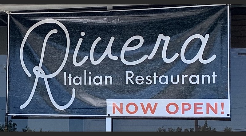 Rivera Italian Restaurant has opened on East McCain Boulevard in North Little Rock. (Arkansas Democrat-Gazette/Eric E. Harrison)