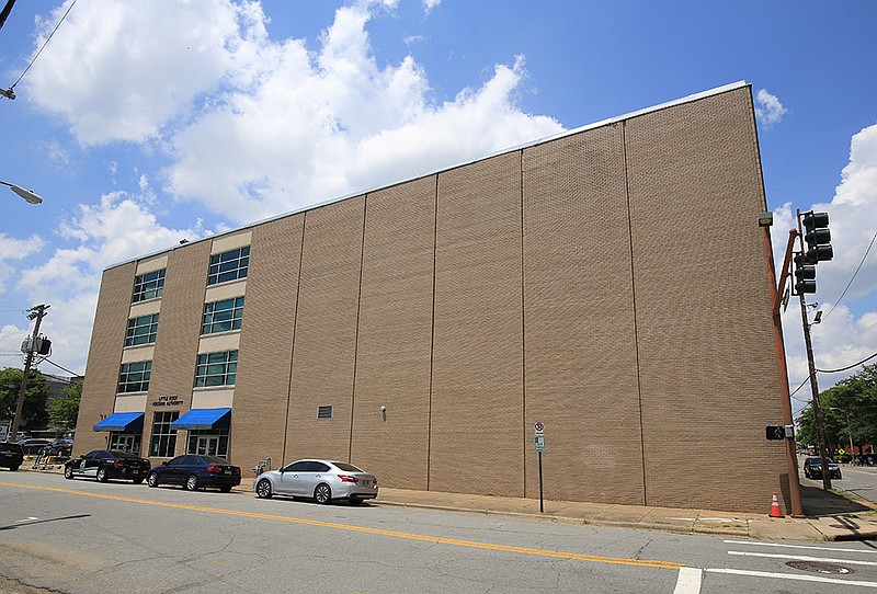 The  Metropolitan Housing Authority  building Tuesday June 29, 2021 in Little Rock. (Arkansas Democrat-Gazette/Staton Breidenthal)