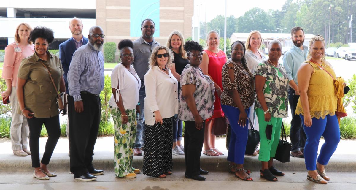 City leadership class tours medical center