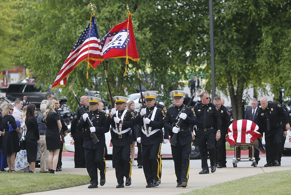 Hundreds Turn Out To Pay Respects To Fallen Pea Ridge Police Officer