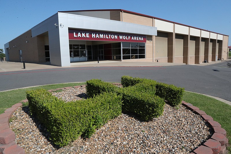 Lake Hamilton Wolf Arena is shown in July 2021. - File photo by The Sentinel-Record