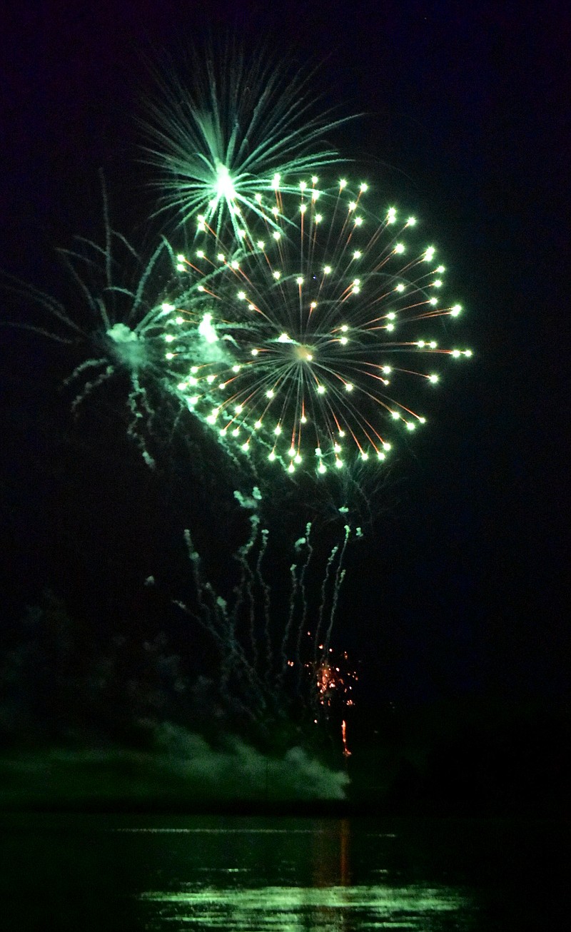 Visitors stop for fireworks show The Arkansas DemocratGazette