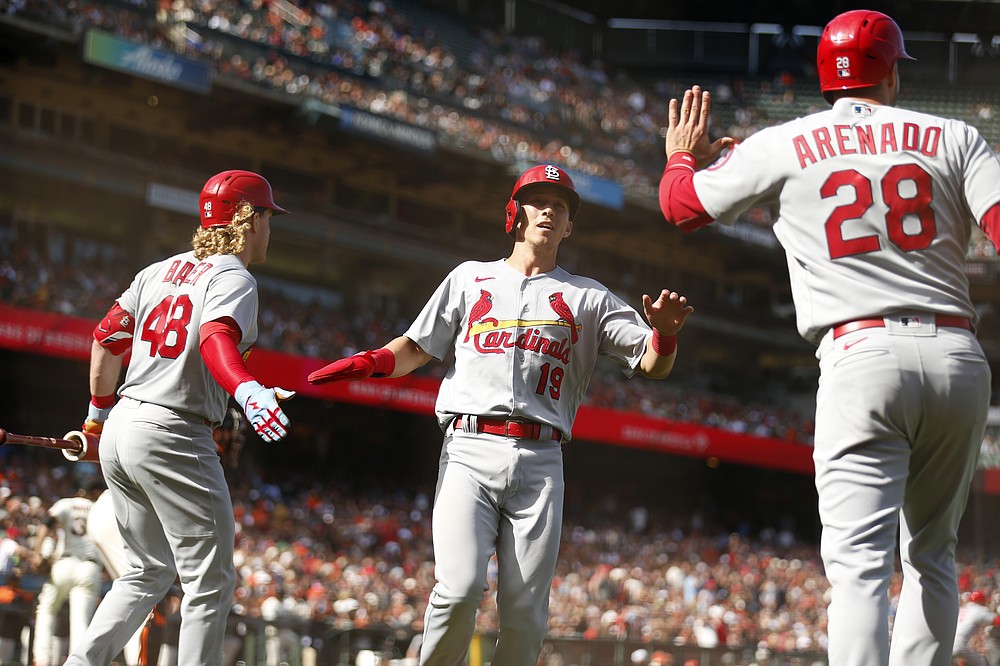 Harrison Bader's St. Louis Cardinals beat San Francisco Giants