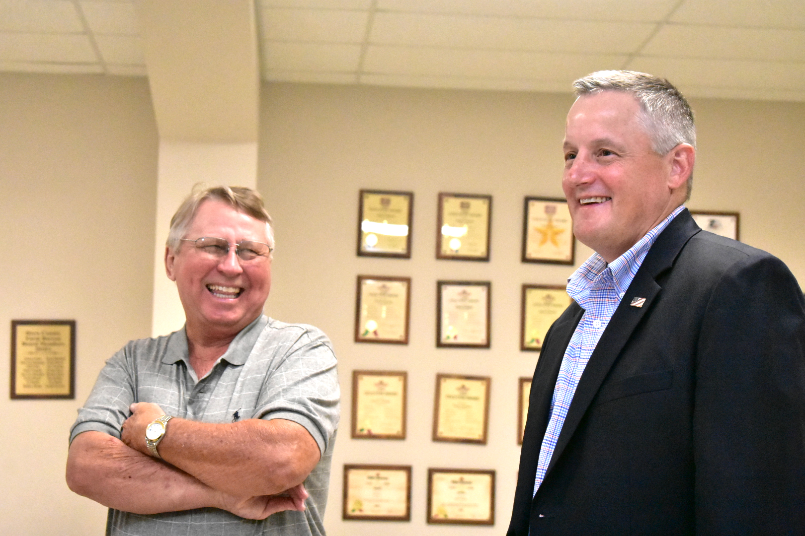 Westerman, farmers assess yields