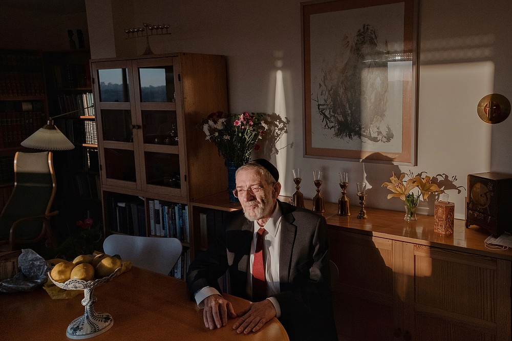 Rabbi Michael Melchior made an unlikely friend in Sheikh Abdullah Nimr Darwish, a founder of the Islamist party Raam.
(The New York Times/Amit Elkayam)