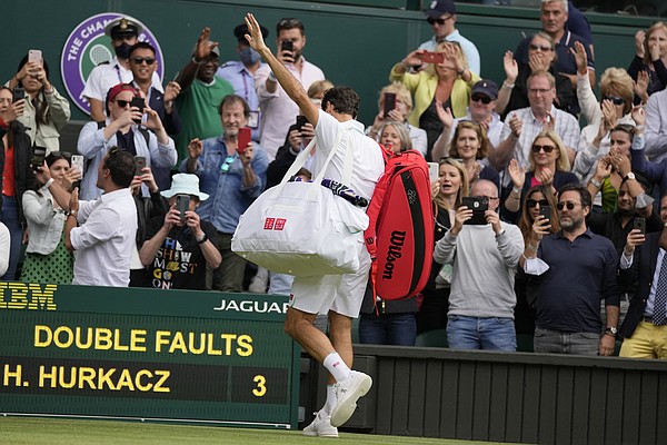 Federer kłania się, nie jestem pewien co do powrotu