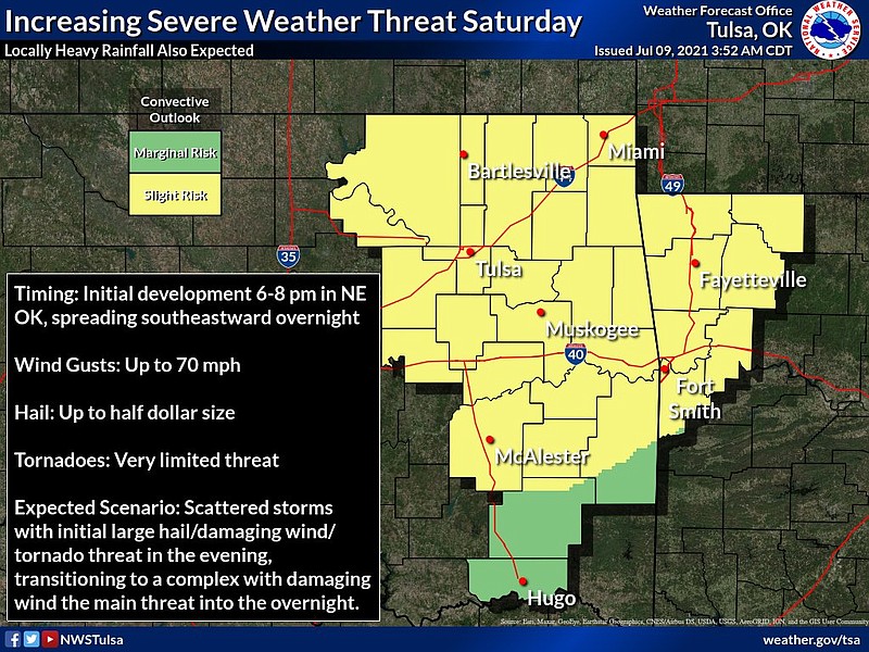 Severe storms possible Saturday night, forecasters say | Northwest ...