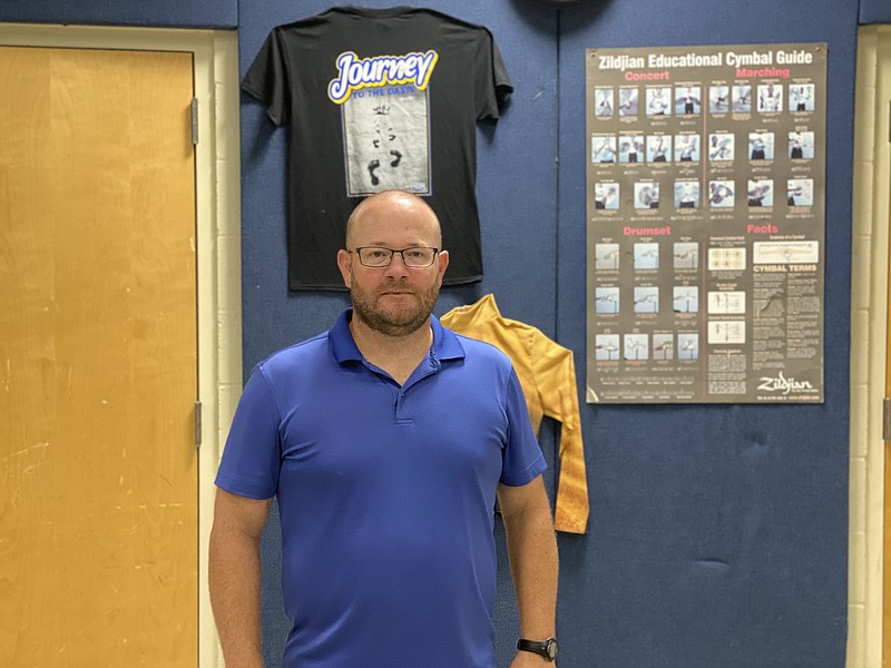 Scott “Rudy” Villines, Lakeside High School band director, said he is looking forward to a “normal” year. - Submitted photo