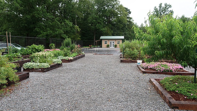 The Garden at the Vines is a Pulaski County Master Gardeners demonstration garden on the property of the C.A. Vines 4-H Center at Ferndale. (Special to the Democrat-Gazette/Janet Carson)