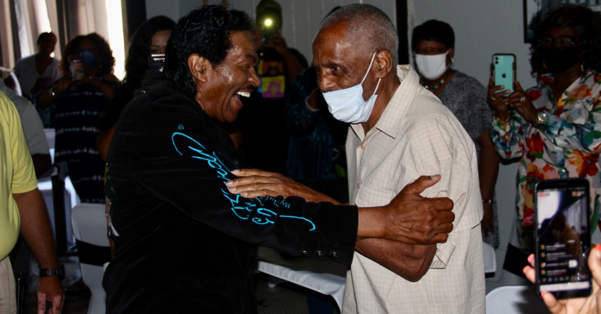 Grammy winner Bobby Rush surprises friend at party