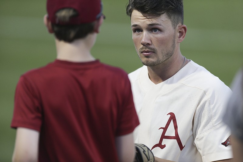 Kevin Kopps of Arkansas wins the 2021 Golden Spikes Award