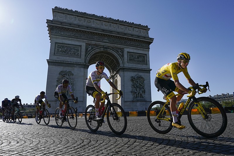 Pogacar wins 2nd straight Tour de France