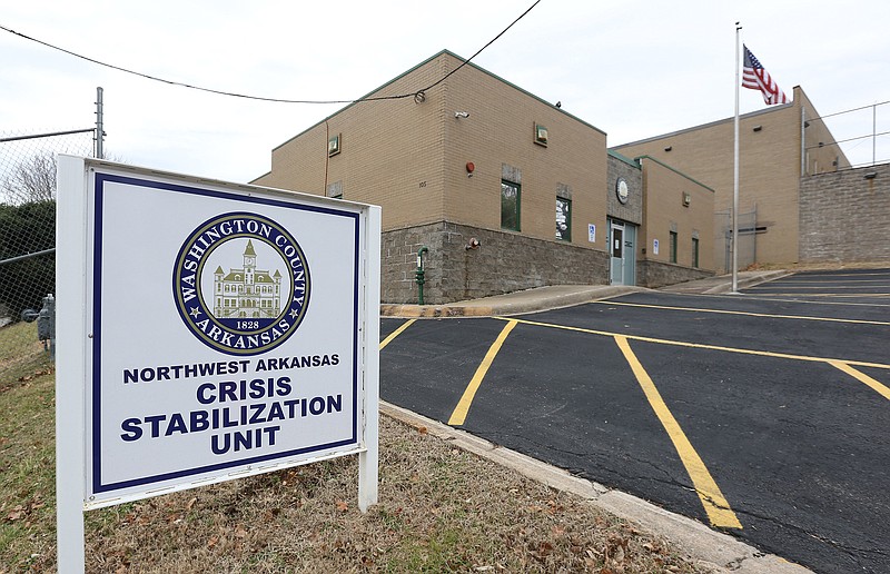 The Northwest Arkansas Crisis Stabilization Unit Thursday, December 5, 2019, in Fayetteville. (NWA Democrat-Gazette FILE PHOTO/DAVID GOTTSCHALK)