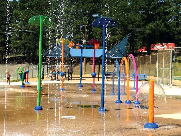 File photo
The splash pad at Carne's Park was recently the subject of discussion at Camden's City Council meeting due to budget issues. Director of Public Works Kevin Franklin stated the issue was due to schedule mismanagement and that he cut the staff of the splash pad.