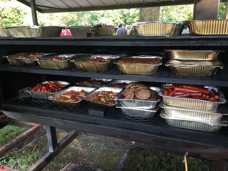 COURTESY PHOTO Photo from previous Unchained Summer Concert showing some of the food to be served to concert attendees. All meals at the concert are completely free, dinner is always served at 6:30 p.m.