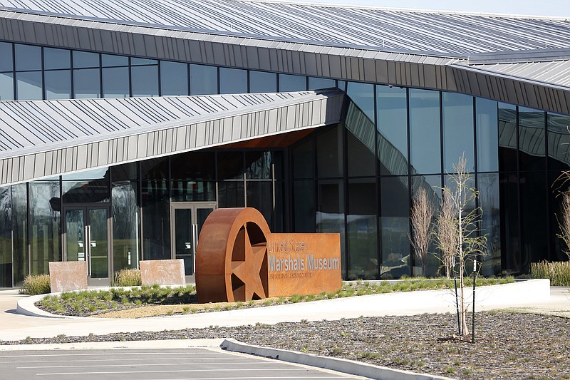 The United States Marshals Museum and National Learning Center Friday, April 2, 2021, at Riverfront Park in Fort Smith. (NWA Democrat-Gazette/David Gottschalk)