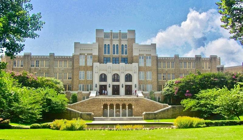 Little Rock Central High School is a seminal civil-rights location in Arkansas. (Special to the Democrat-Gazette/Marcia Schnedler)