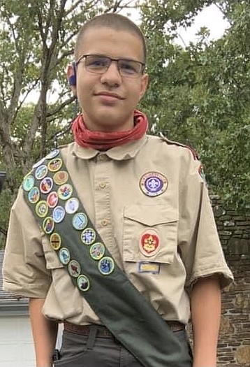 Courtesy photo Jaeger Bauer hopes a clothing giveaway will benefit the community. The 15-year-old Boy Scout, who is working on his Eagle Scout award, is overseeing a clothing giveaway from 5 p.m. to 8 p.m. Friday, Aug. 6 and from 12:30 p.m. to 4 p.m. Saturday, Aug. 7 at the Bella Vista Baptist Church.