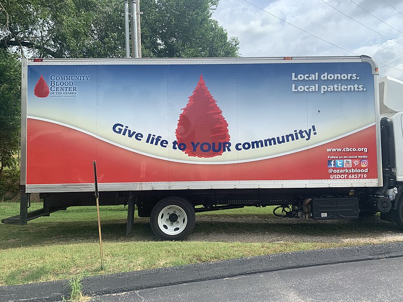 ALEXUS UNDERWOOD/SPECIAL TO MCDONALD COUNTY PRESS. The blood drive will take place at Pineville Christian Church from 12:30-5:30. Bearbower hopes that school employees will be able to donate blood with the extended hours.