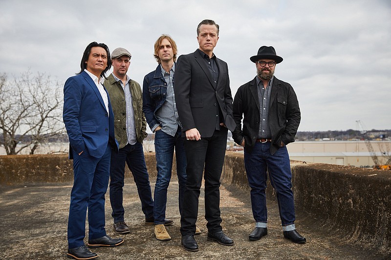 Jason Isbell & the 400 Unit will make up for a 2020 concert that was canceled by performing Saturday Aug. 14 at the First Security Amphitheater in downtown Little Rock. Lucinda Williams opens the show. (Special to the Democrat-Gazette)