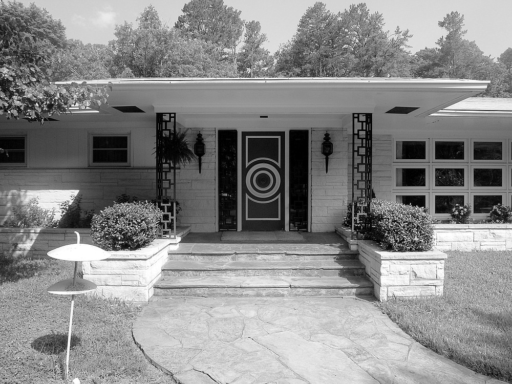 The home of Peter Dierks Joers on Park Avenue 2011. Joers, one of the most famous businessmen in the state, spared no expense when he built his modern house in 1955.  Today it is the home of Len and Kathleen Pitcock and contains a lot of original furniture.  Photo is courtesy of the Garland County Historical Society.  - Photo submitted courtesy of the Garland County Historical Society