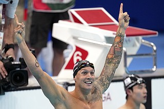 Dressel secures his first individual gold | Northwest Arkansas Democrat ...