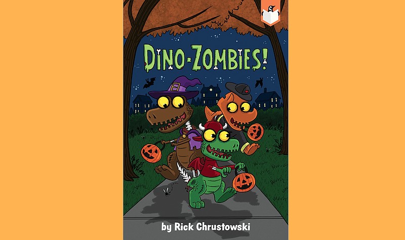 'Dino-Zombies!' by Rick Chrustowski (Penguin Workshop, Aug. 10, 2021), ages 6-8, 32 pages, $9.99 hardcover. (Penguin Random House)