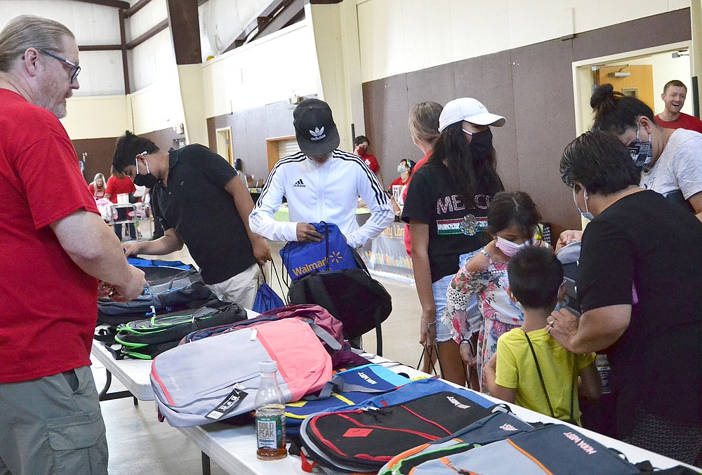 School Supplies Given To Children