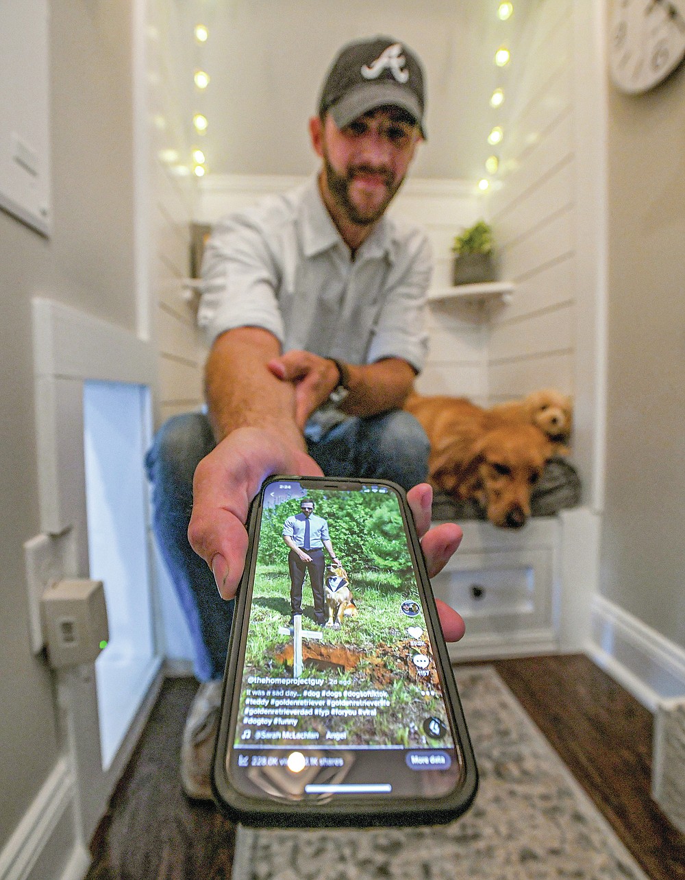 S.C. dog a TikTok star because of his premium doghouse