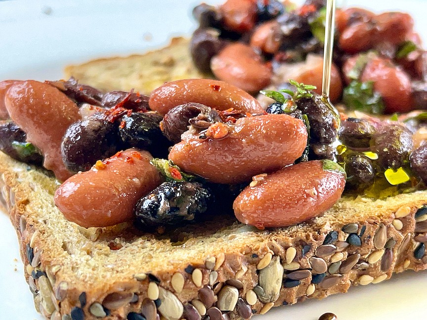 Marinated Beans (Arkansas Democrat-Gazette/Kelly Brant)