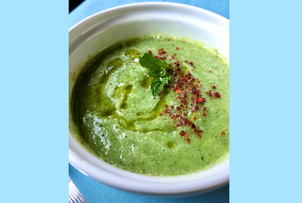 Chilled Cucumber and Avocado Soup (Arkansas Democrat-Gazette/Kelly Brant)