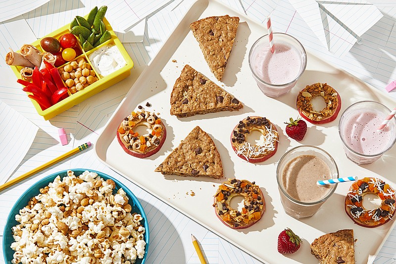 Back-to-school snack recipes and tips that encourage healthy eating habits. (For The Washington Post/Tom McCorkle)