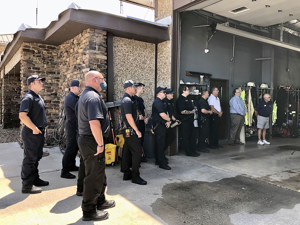 Bella Vista Fire Department honored for covid19 vaccine work